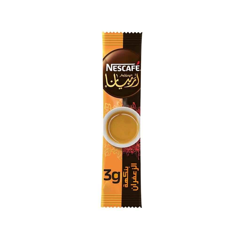 nescafe arabiana with safaran 1 pac 3 gm – Tamwenat Elzekrayat